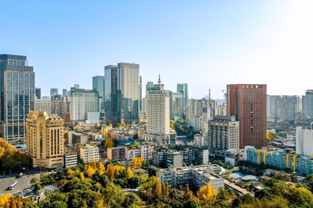 Holiday Inn Express Chengdu Tianfu Square By Ihg - Chunxi Road And Kuanzhai Alley المظهر الخارجي الصورة